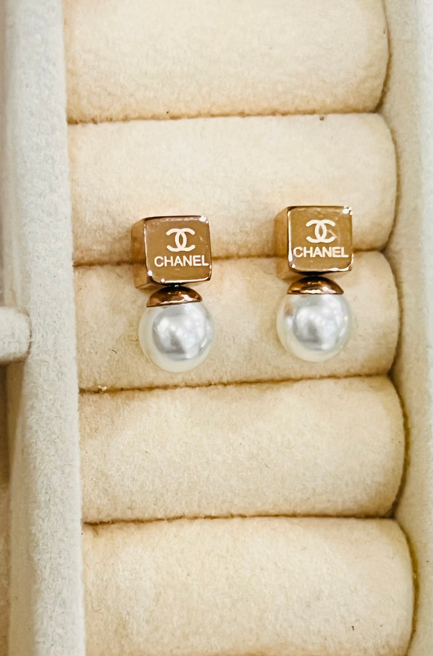 Elegant Solid Golden Studs