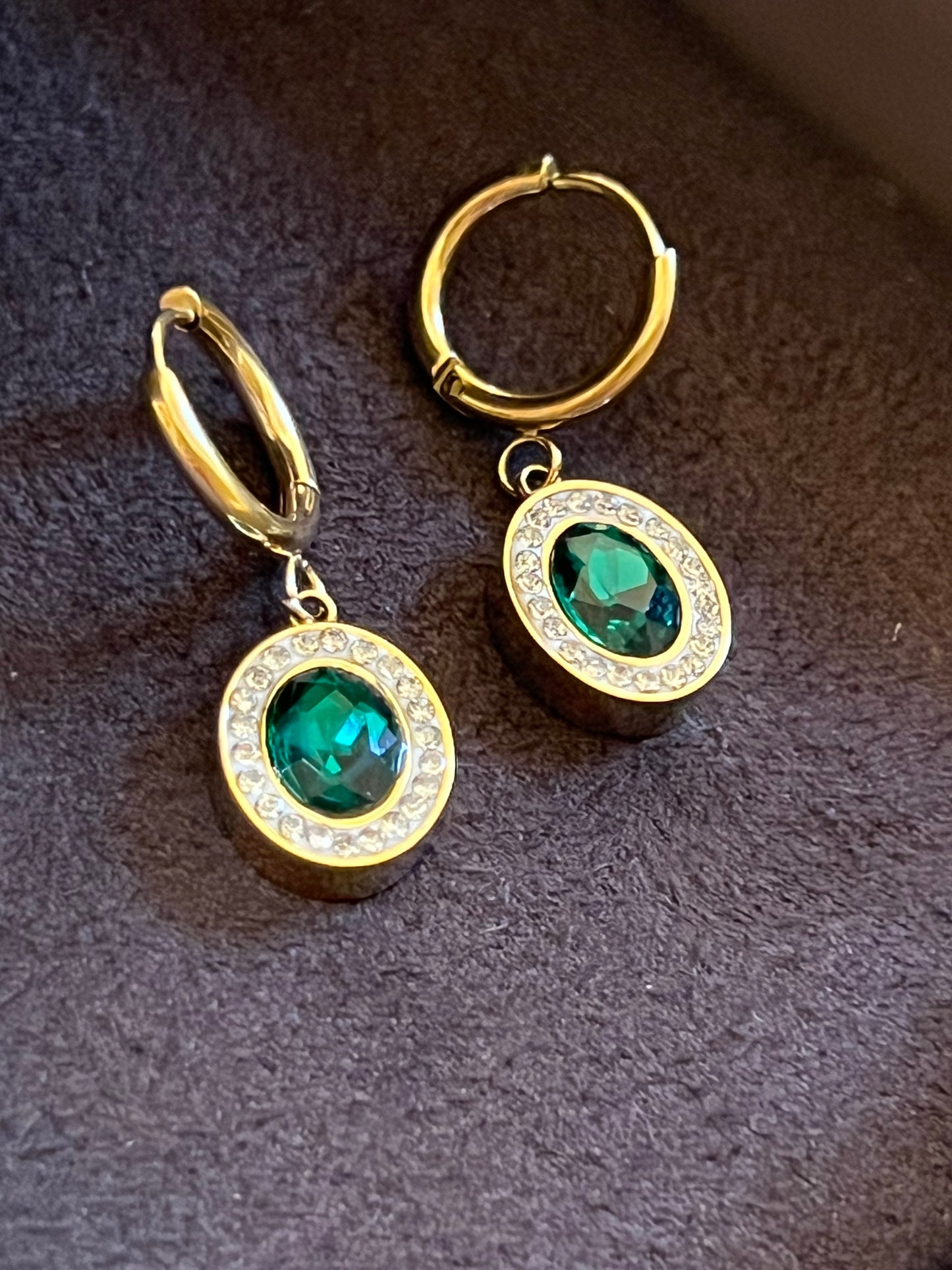 Emerald Earrings