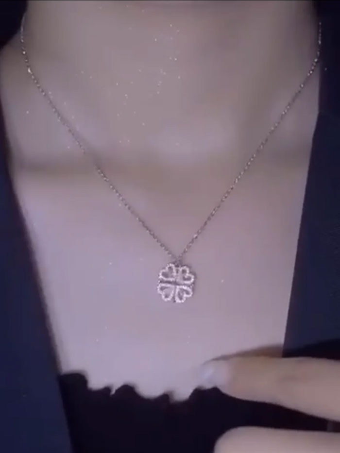 Multi wearing Heart Necklace