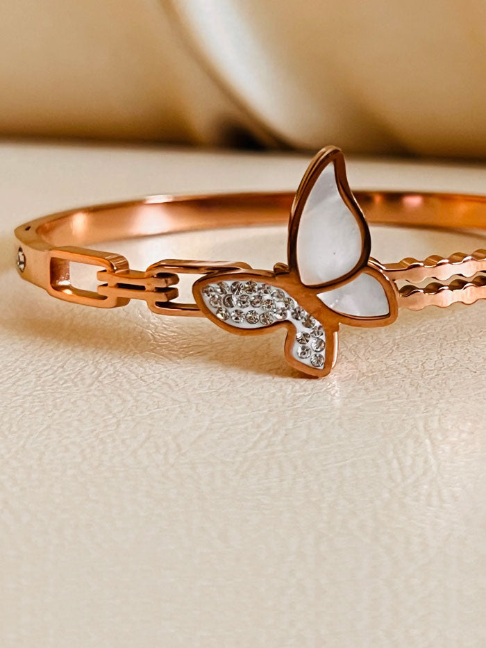 Ivory Butterfly Kada