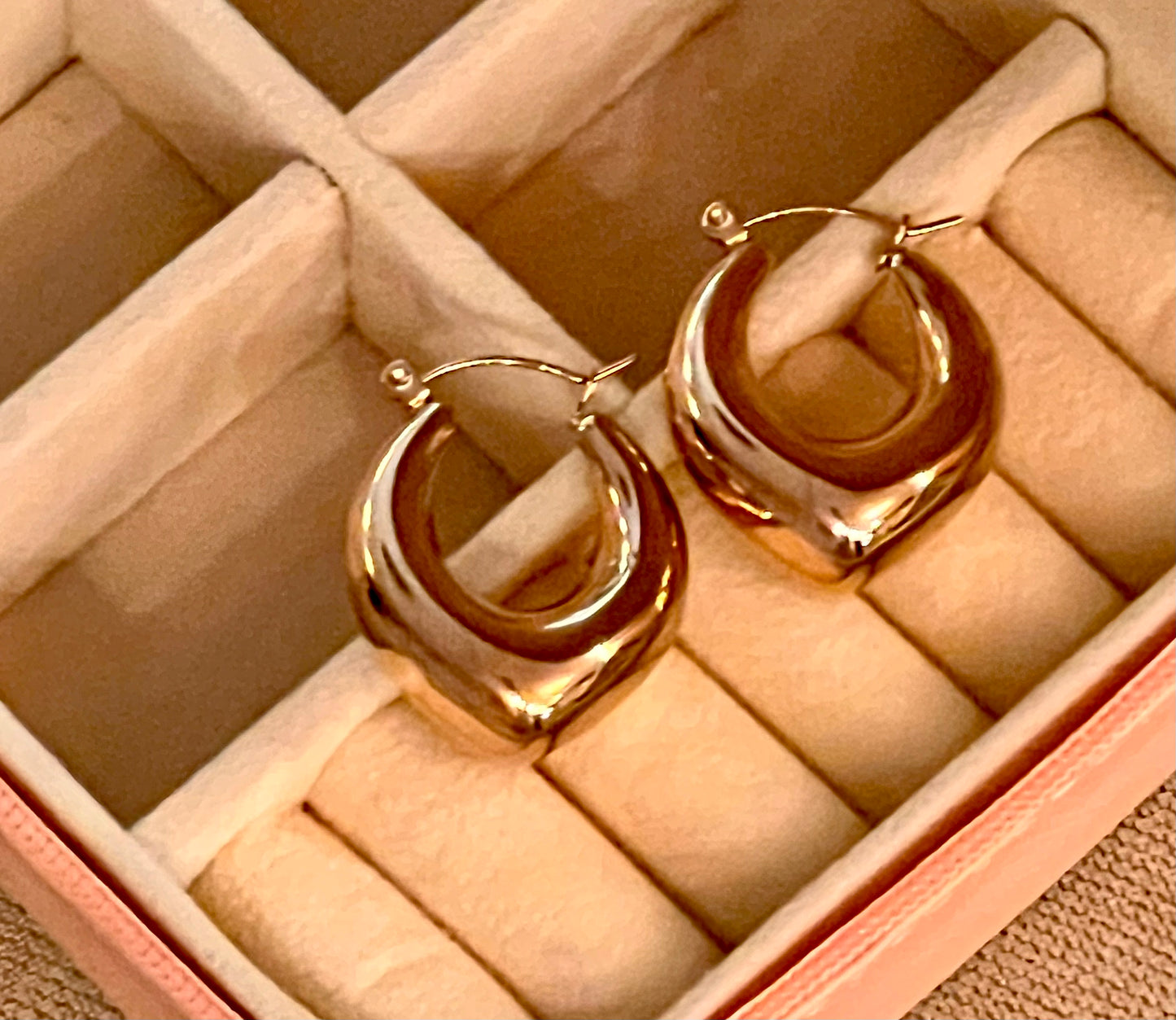 Solid Hoop Earrings