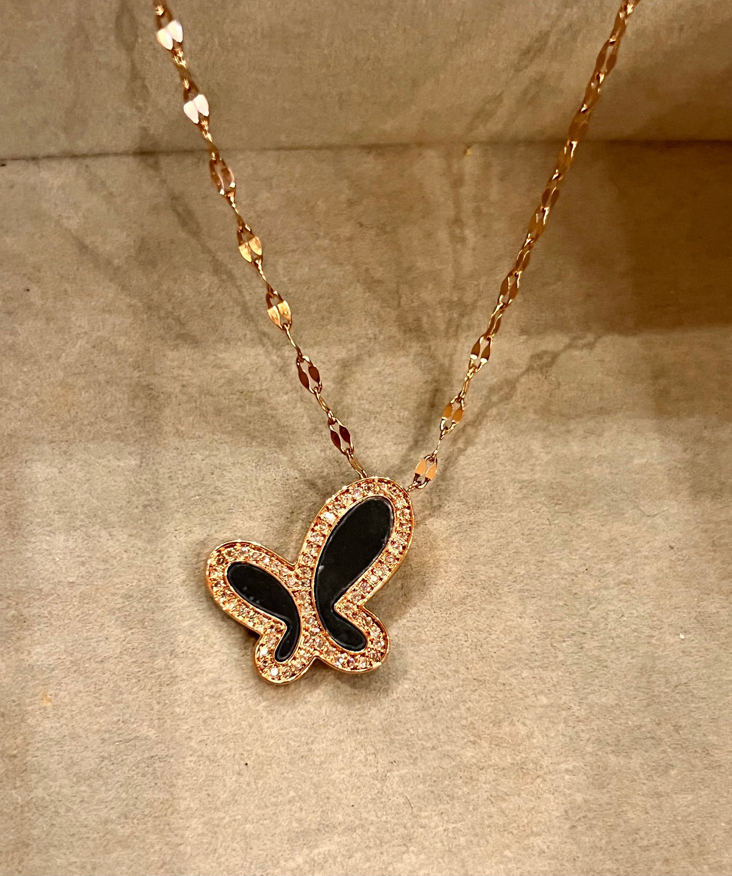 Butterfly Pendant chain