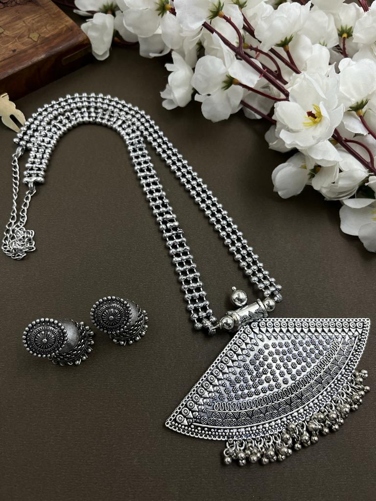 German Silver XL Pendant Set