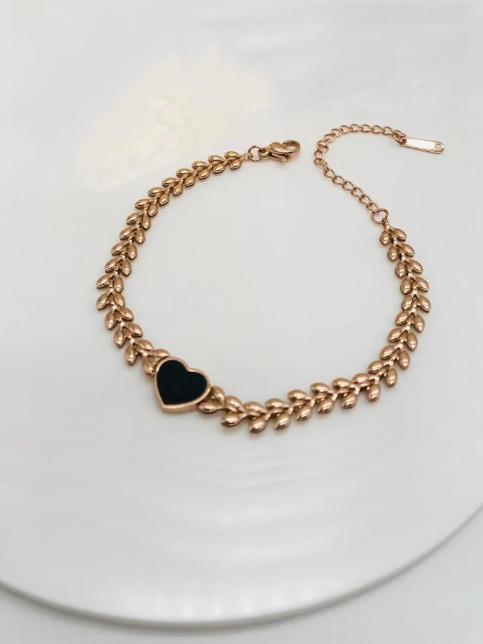 Beautiful Heart chain Bracelet