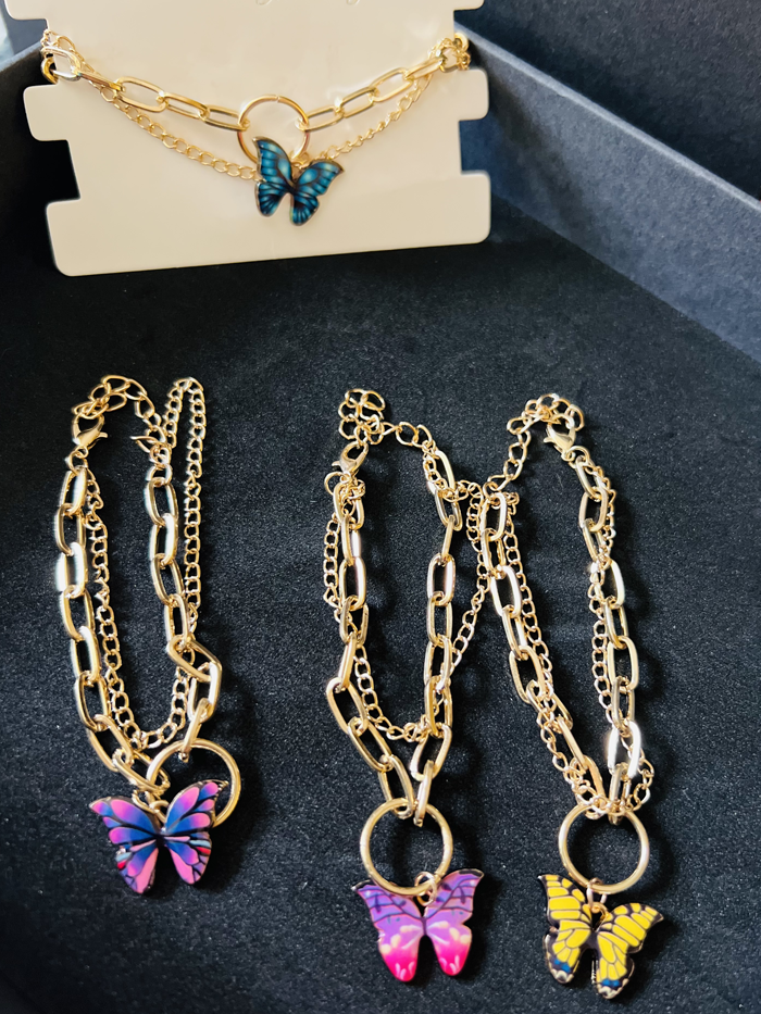 The fashion butterfly bracelet