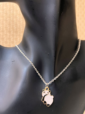 Cute panda necklace