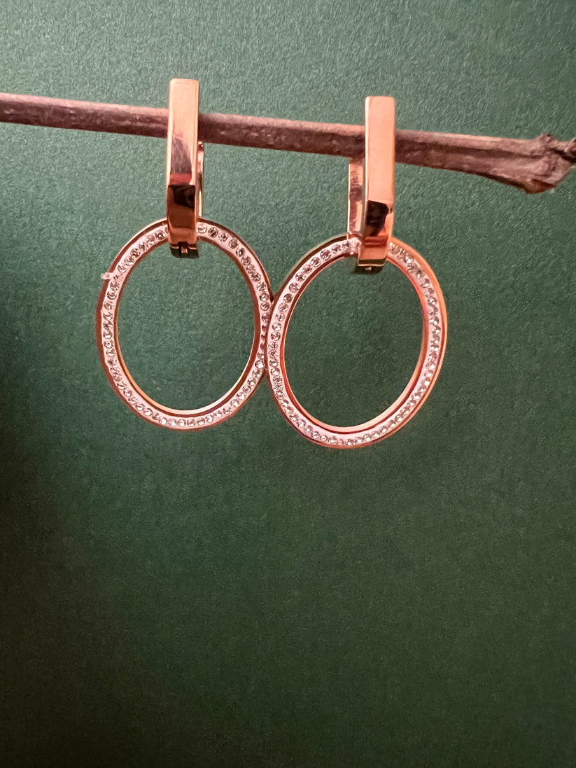 2 way wear earrings