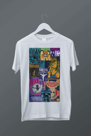 Nirvana Collage T -Shirt