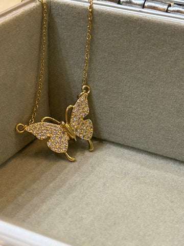 Butterfly Magnet Necklace