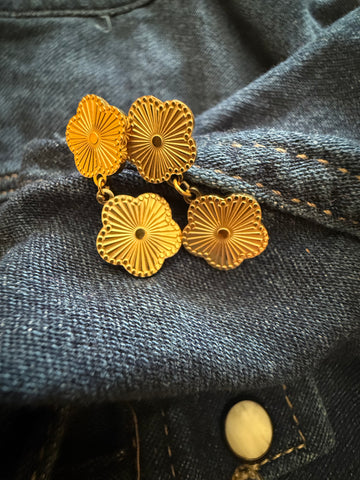 Clover Hanging Earings