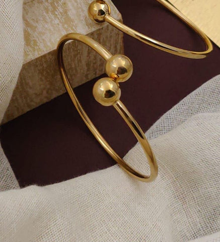 Golden Orb Bangles