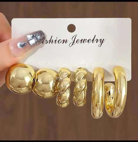 Loop Earings super combo