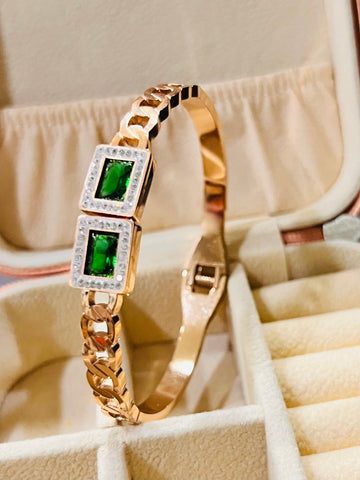 Emerald Stone bracelet