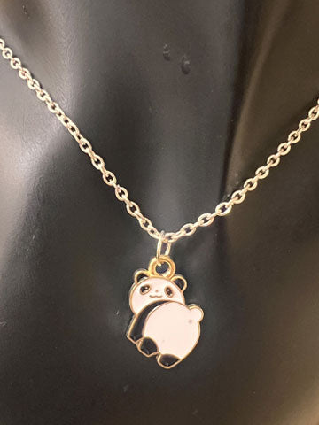 Cute panda necklace